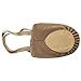BAYSA Half Sole Ballet Shoe Women Lyrical Shoes Dance Paw Leather Dance Shoe (M(6.5-8) US, Tan)