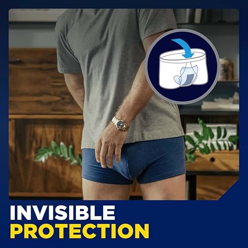 Tena Men Light Incontinence Protective Shield for Men, Bladder Control, Discrete, Light Absorbency, 174 Count