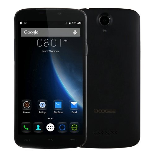 DOOGEE X6 Pro 16GB 5.5 Inch Android 5.1 Smartphone, MT6735 Quad Core 1.0GHz, 2GB RAM GSM & WCDMA & FDD-LTE (Black)