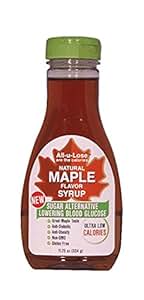 Amazon.com : Maple Syrup, Natural, Non-Gmo, Low Carbs & Calories made