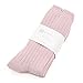 MIRMARU Women’s Everyday 4Pairs Solid Colors Cotton Blend Casual Crew Socks.