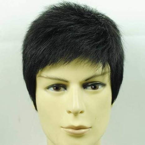 Verbier Synthetic Hair Wig For Men And Boys Full Head Gents Wigs