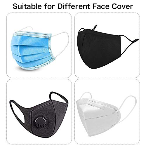 SZEETOX Filtres à Charbon Actif Remplaçable, Filtre à Charbon Actif PM 2,5 pour L’extérieur(100 pièces)