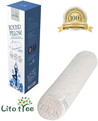 Litotree Comfort Memory Foam Neck Roll And Cervical Bolster Round