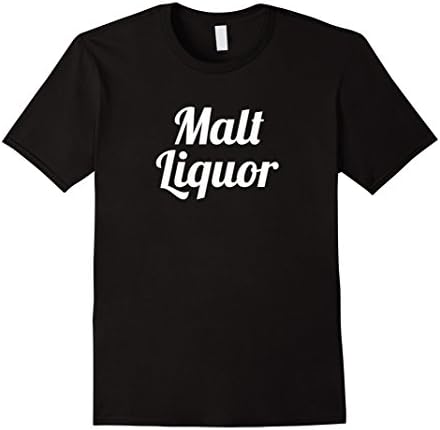 Mens Malt liquor t shirt XL Black