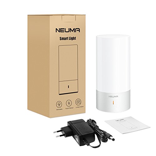 [- NEUMA Smart Nachttischlampe,led Schreibtischlampe, Dimmbar, Warmweiß, Kinderzimmer Nachtli