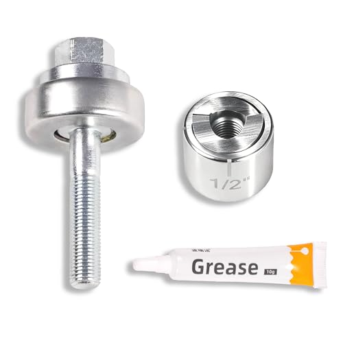 Growlush 1/2" Conduit Knockout Punch with Manual Draw Stud 0.89" Hole at Amazon