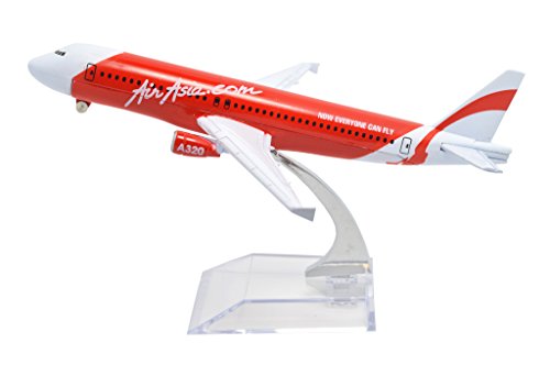 TANG DYNASTY(TM 1:400 16cm Air Bus A320 AIR Asia Metal Airplane Model Plane Toy Plane Model