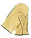 HOMIEBUDS Yasirona XGATML Raber Gloves Men's Cowhide Chopper Mitts Size L Color Tan