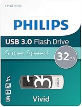 Philips USB 3.0 Pendrive 32GB Gray Vivid Edition Rotating Cap Fast Data Transfer view 2