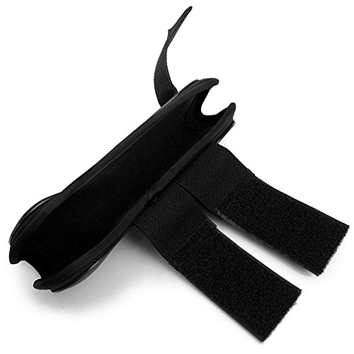 NKTM Open Front Boots Horse Exercise Boots Open Front Jumping Boot - Set of 2 Black - Thumbnail 4