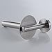 KES SUS304 Stainless Steel Bathroom Toilet Paper Holder and Dispenser Wall Mount Brushed, A2176-2