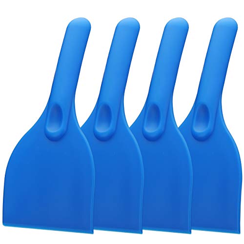 5 Scraper+Plastic+Cleaning+Heavy+Duty+Blue+Blue