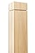 300N Square Newel Post Red Oak - 3” x 48” Premium Hardwood Staircase Newel Posts, Durable Stair Post Indoor, Elegant Stair Newel Post, High-Quality Newel Posts, Modern Routed & Notched Top
