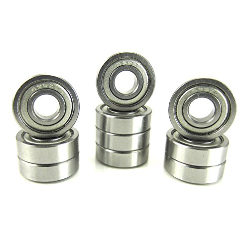 5x13x4mm Precision Ball Bearings ABEC 3 Metal Shields (10) 695-ZZ