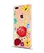 Hepix Flower Floral iPhone 7 Plus Case Color Flower, iPhone 8 Plus Case Pink Big Blossom for Women Girl, Cute Pretty Clear iPhone 7/8 Plus Case Sunflower with Protective Bumpers Flexible Protective