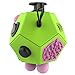 Fidget Dodecagon – 12 Sided Fidget Relieves Stress and Anxiety – Toy Increases Focus and Attention for Children and Adults with ADHD, ADD OCD, and Autism (Green)