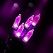 Brizled Halloween Lights, 100 LED 33ft Mini Christmas Light Set, Linkable LED String Lights 120V UL Certified Fairy Light for Indoor & Outdoor, Halloween, Wedding, Bedroom, Christmas Decoration, Pink
