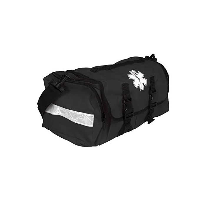 Dixigear First Responder On Call Trauma Bag W/ Reflectors - Black