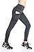 EAST HONG Women's Pocket Workout Leggings Running Yoga Pants Ankle Tights