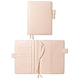 Yocatech Notebook Cover Given Page A5 A6 Applicable Stationery School Supplies without Inner Paper (Beige A5)