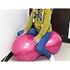 KRUIHAN-Peanut-Shaped-Yoga-Ball-Exercise-Home-Sports-Gym-Weight-Loss-Balance-Training-Physical-Therapy-Equipment KRUIHAN Peanut Shaped Yoga Ball Exercise - Home Sports Gym Weight Loss Balance Training Physical Therapy Equipment
