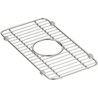 Kohler Iron/Tones Smart Divide Stainless Steel Small Sink Rack
