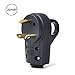 Leisure Cords 30 AMP Male RV Receptacle Plug Electrical Plug Adapter with Handle (30-Amp Male)