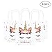 Funnlot Unicorn Party Bags Unicorn Party Supplies As Unicorn Goodies Candy Bags With Glitter(12PCS)