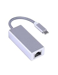 USB-C adaptador Gigabit Ethernet 10 100 1000 Mbps portátil adaptador de red para USB tipo C equipado ordenadores [MacBook Pro, HP Spectre, Google Pixel, Dell XPS]