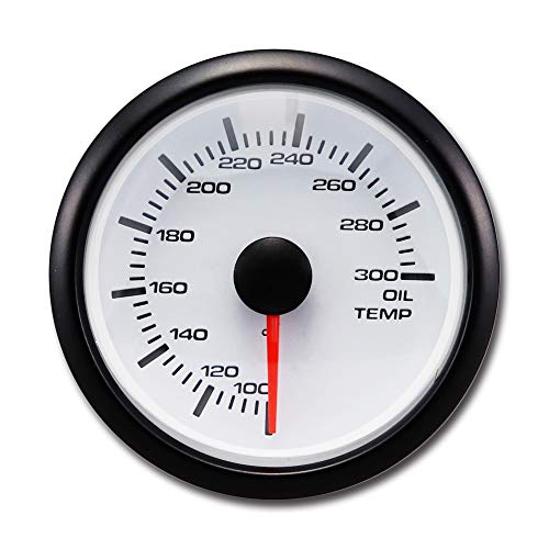 MOTOR METER RACING Electronic Oil Temperature Gauge F 2" LED Backlit