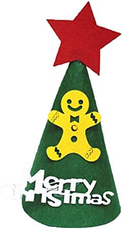 Proumy Hot!DIY Christmas Santa Hat Caps Decoration Festival Deer Caps Party Supplies Crafts For Child (F)