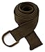 Men's Assorted Selection Cotton Belt with Loop Buckle 47 Inch or 55 Inch Length