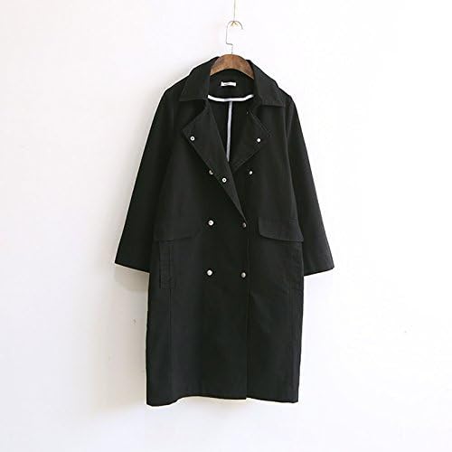 Amazon 秋服 秋物 女性 レディース 長袖 無地 ロングコート ゆったり カジュアル アウター ジャケット ロングジャケット ロング丈 薄手 ジャケット 薄手 コート 薄手コート レディース レディース アウター ジャケット レディース ロング 黒 コート ジャケット 通販