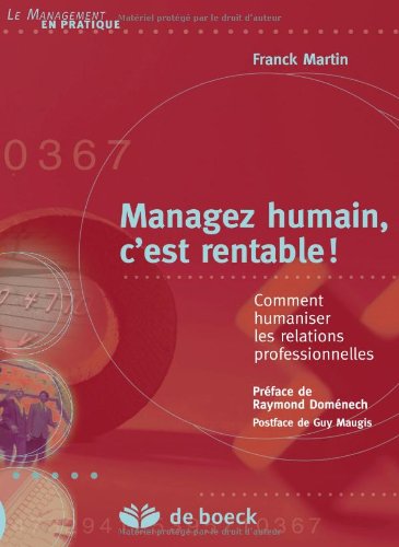 Managez humain, c'est rentable !