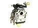 SCOOTERX 10mm Carburetor for 33cc and 36cc Gas Scooters, Pocket Bikes, Go Karts, and Mini Choppers, Go Ped