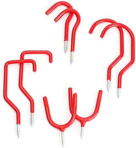 Faswin Heavy Duty Storage Hooks, 8-Pack