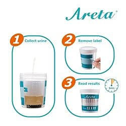 10 Pack Areta 14 Panel Instant Urine Test Cup