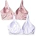 Bali Women's 2-Pack Comfort Indulgence Back Smoothing Foam Underwire Bra