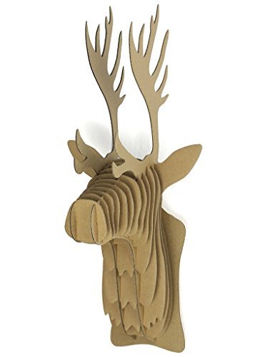 I\'m Charmer Cardboard Art Deer Head Wall Plaque