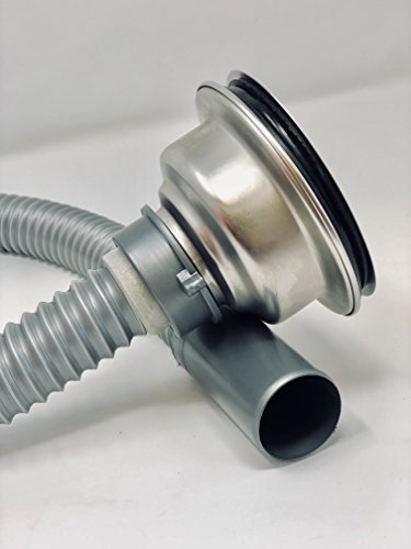 OMWAH Salon Shampoo Bowl Complete Shampoo Bowl Drainage Assembly and Flex Pipe Drain Hose