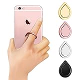 KOOLSEN【Great Gift】4Pcs Cell Phone Ring Stand Holder, 360°Rotation Phone Grip kickstand Work on Magnetic Car Holder Universal Smartphone Ring for iPhone 7 7 Plus 6S 6 5 5S,Samsung Galaxy tablet