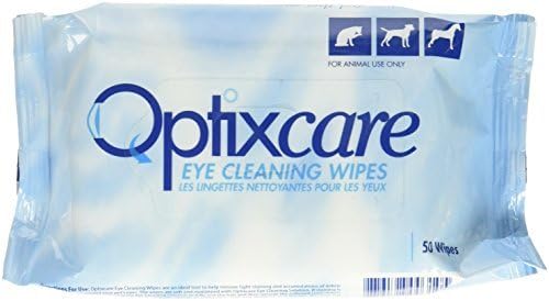 OptixCare50 Count Eye Cleaning Wipes for Animals by OptixCare