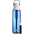 Brita Plastic Water Filter Bottle, 26 oz, Sapphire