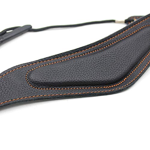 Gold Happy Adjustable Padded Saxophone Sax Strap Neck with Snap Hook Saxophone Parts and Accessories Neck Strap Sax Harness Saxophone