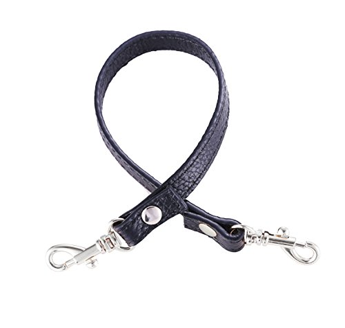SeptCity Wristlet KeyChain Cellphone Leather Hand Strap with 2 Locks(Silvery Lock)