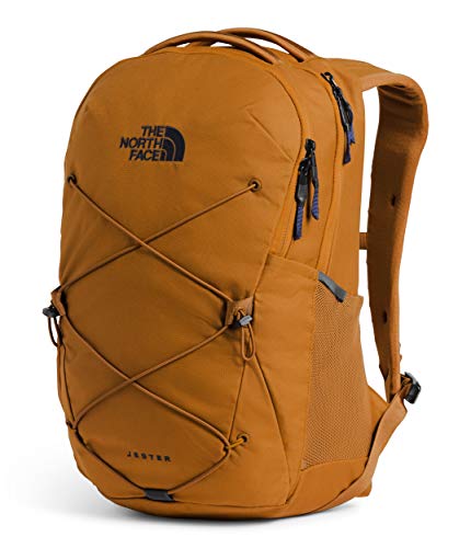 tan north face backpack