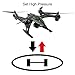 Dazhong JXD 506G Quadcopter Drone with 5.8 GHz Real-time FPV Transmission Monitor One-Key-return Headless 2.4G 4Ch 6-Axis RC Quadcopter + Extra Battery