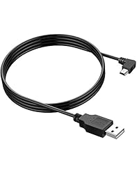 Apphome - Cable de carga mini USB para Garmin Nuvi, USB 2.0 A macho a Mini B, cargador de coche para Garmin GPS Nuvi 200 57LM 67 C255 2539LMT 2597LMT Dashcam (6,6 pies)