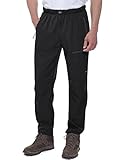 Baleaf Men’s Hiking Cycling Outdoor Cargo Pants Stretch Lightweight Water-Resistant Breathable Trousers